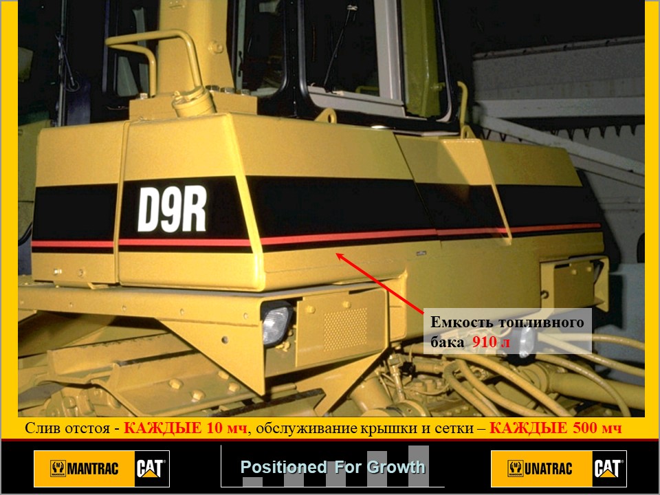 ПОЛНОЕ ОПИСАНИЕ CAT D9R РАСПОЛОЖЕНИЕ  КОМПОНЕНТОВ