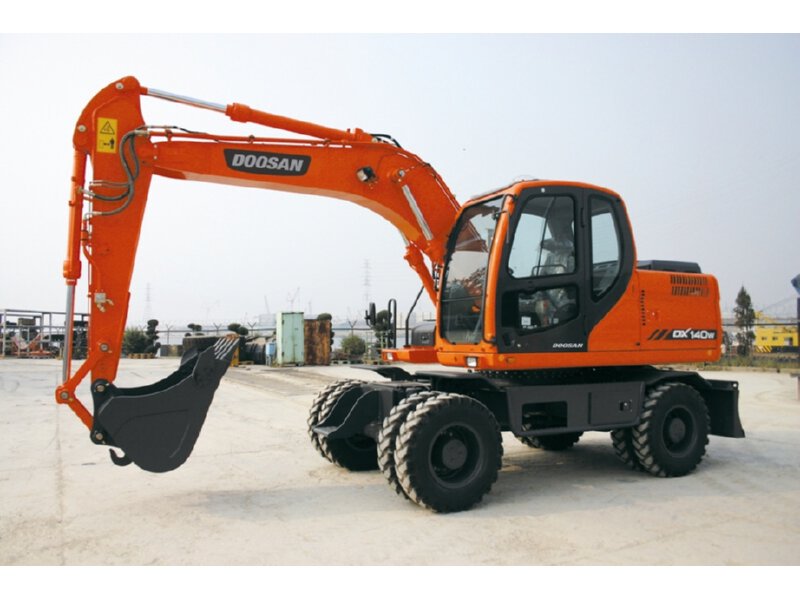 Инструкции по ремонту Doosan DX140W-DX160W онлайн